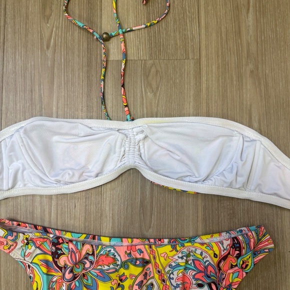 Shoshanna Bandeau Bikini Set – Size D Top / XL Bott - Picture 7 of 9